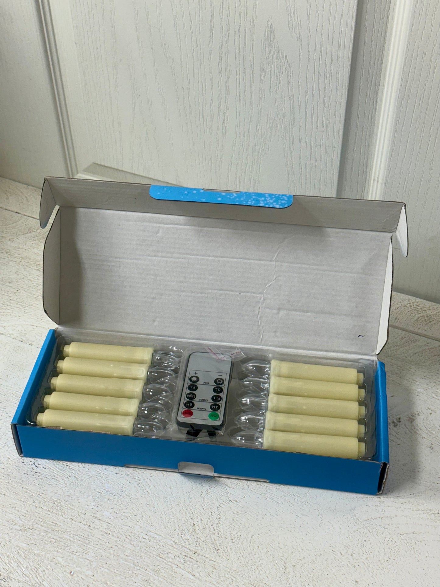 4 Inch LED Clip On Candles With Remote