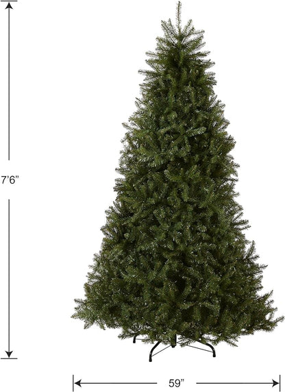 National Tree Company Artificial Dunhill Fir 7.5 Unlit Christmas Tree Open Box