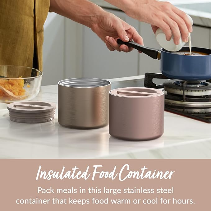 Bentgo Stainless Steel Insulated Food Container Gold