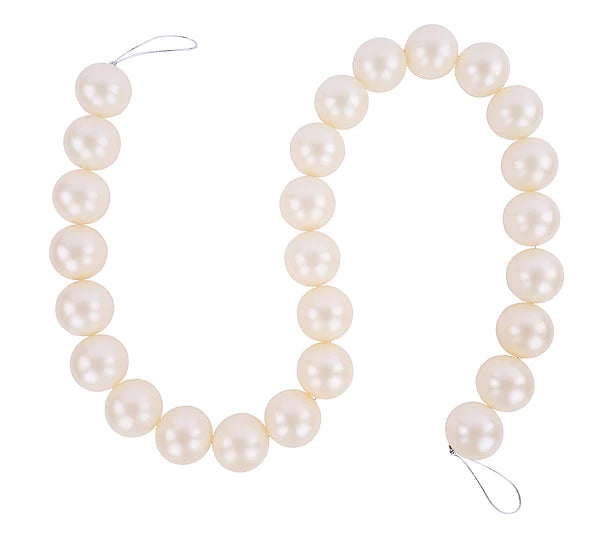 6 Foot Ivory Medium Pearl Garland