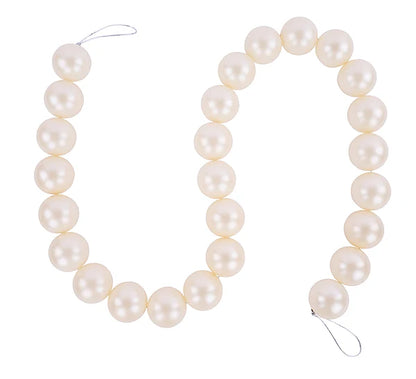 6 Foot Ivory Medium Pearl Garland
