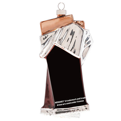 Kat & Annie HERSHEYS Milk Chocolate Bar Glass Ornament