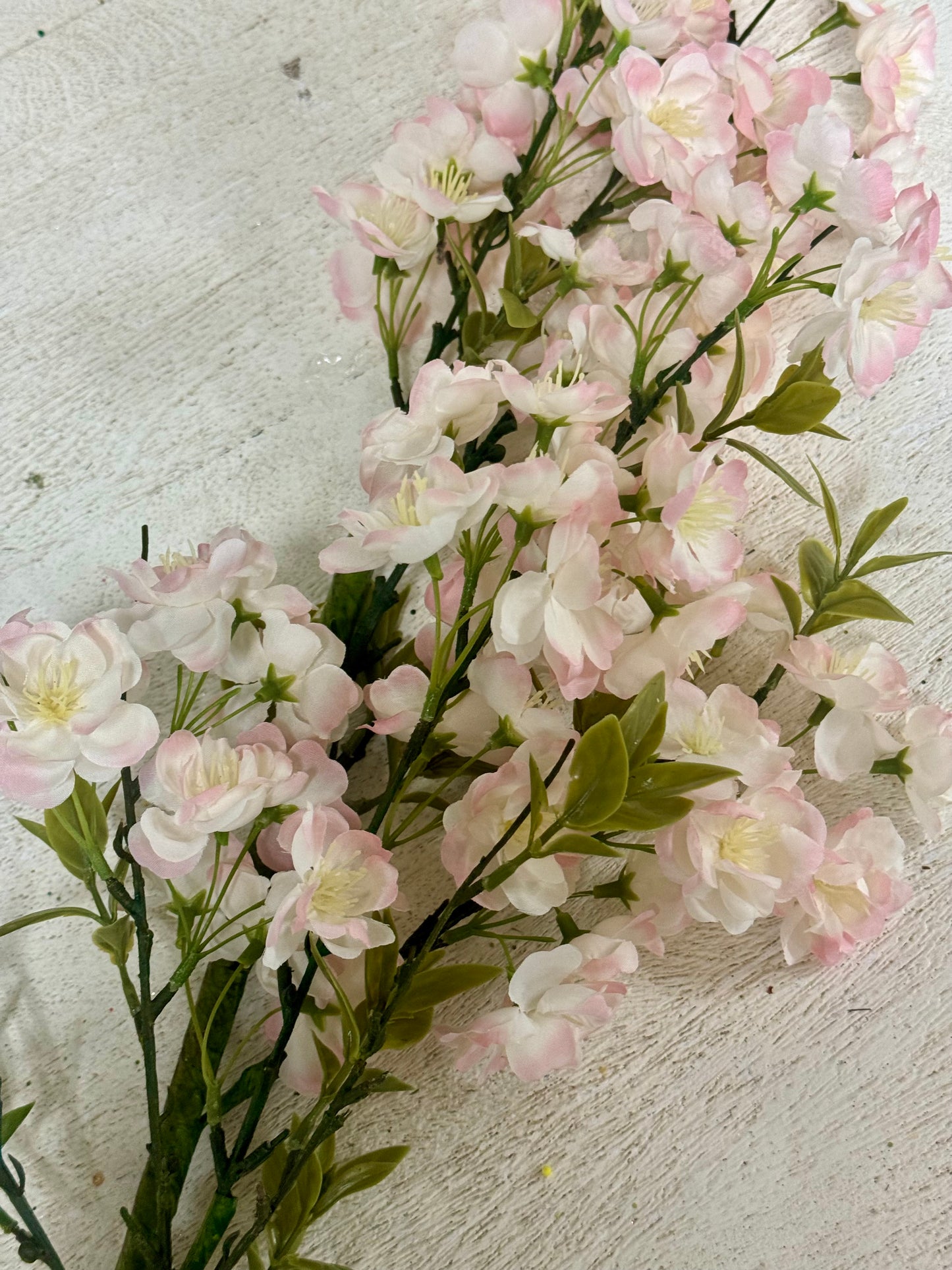 38 Inch Light Pink Cherry Blossom Spray