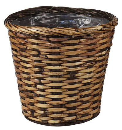 15.5 Inch Split Woven Fern Pot Cover