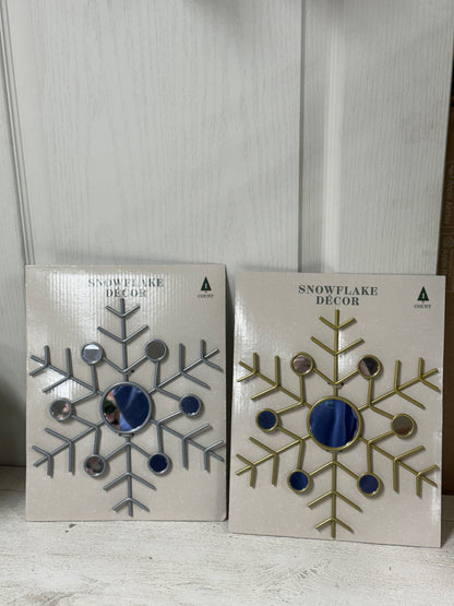 Snowflake Decor Two Styles