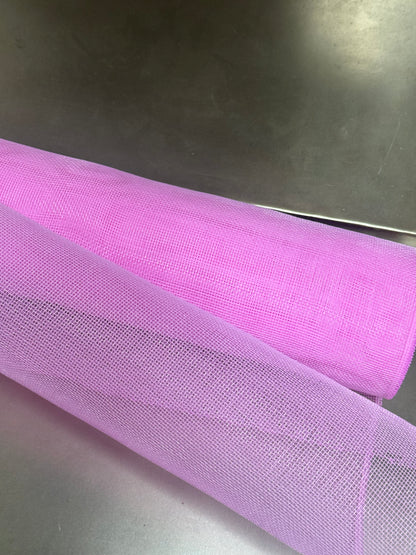 10 Inch By 10 Yard Pink Fine Weave Netting