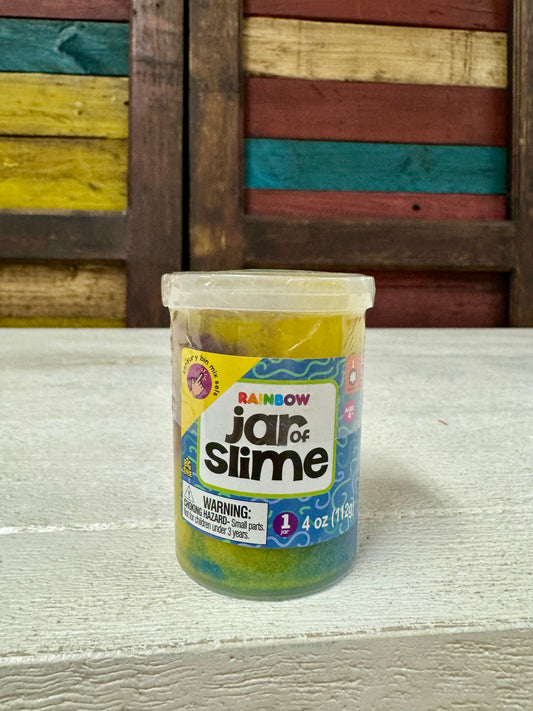 Rainbow Jar Of Slime