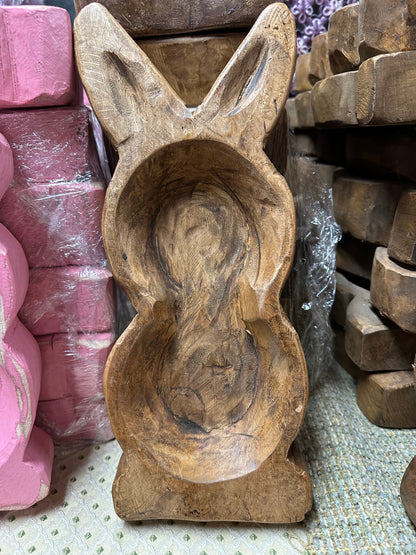 Medium Natural Bunny Bowl