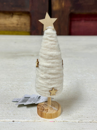 White Yarn Mini Tree