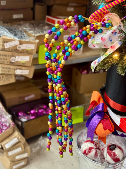 48 Inch Fiesta Hanging Glitter Ball Spray