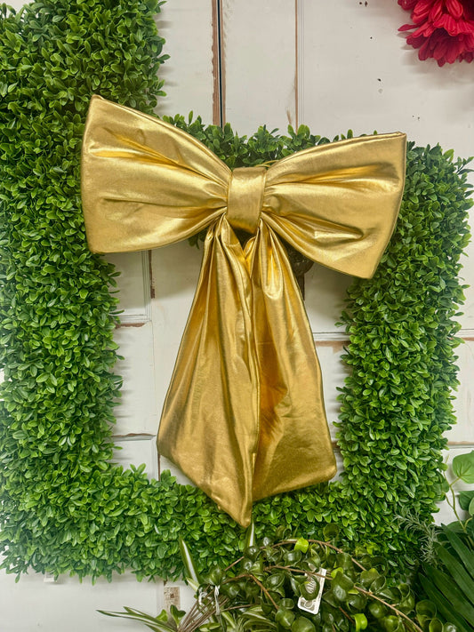 Wondershop 15 Inch Metallic Gold Bow