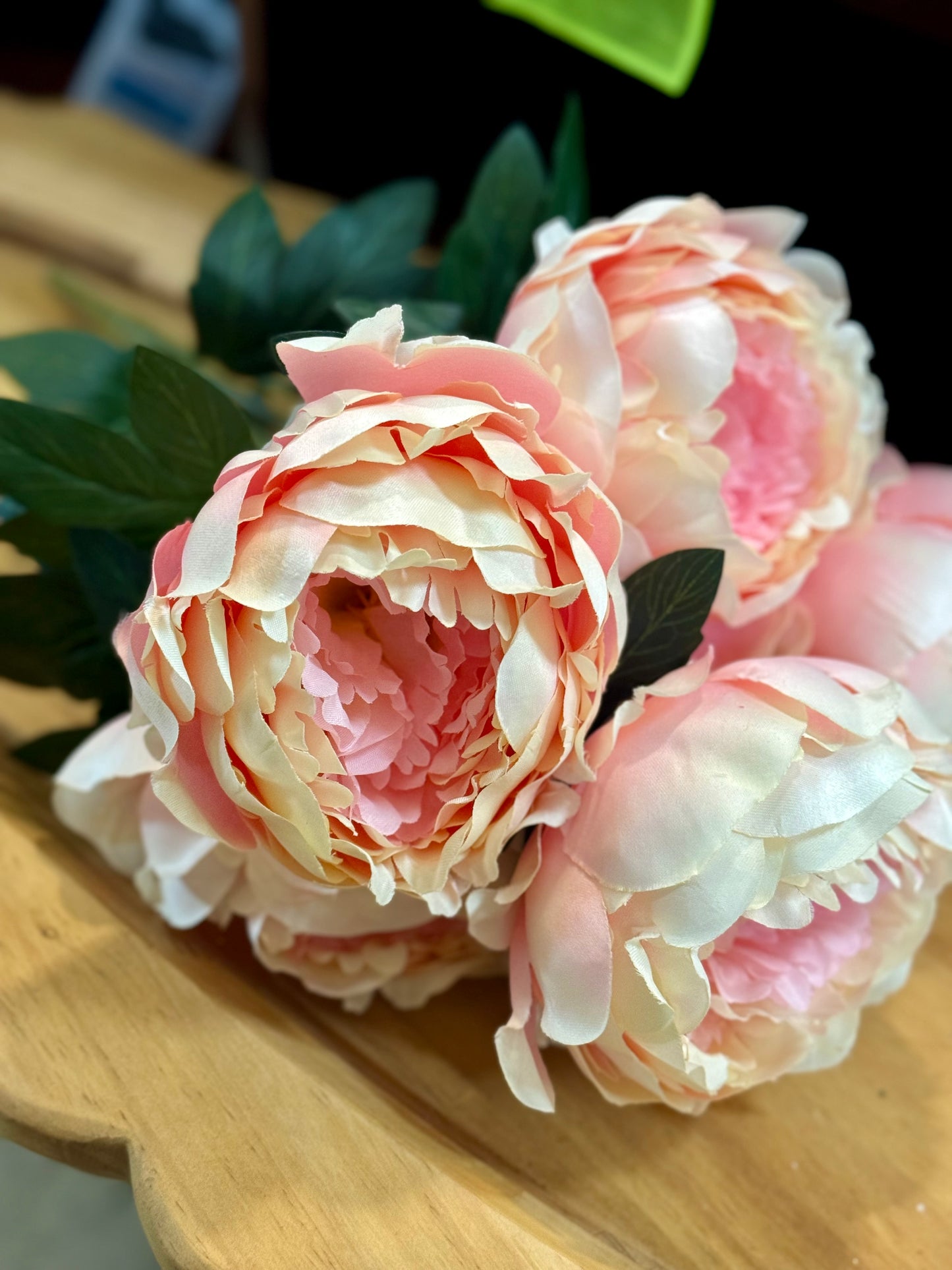 20 Inch Peony Soft Pink Bush