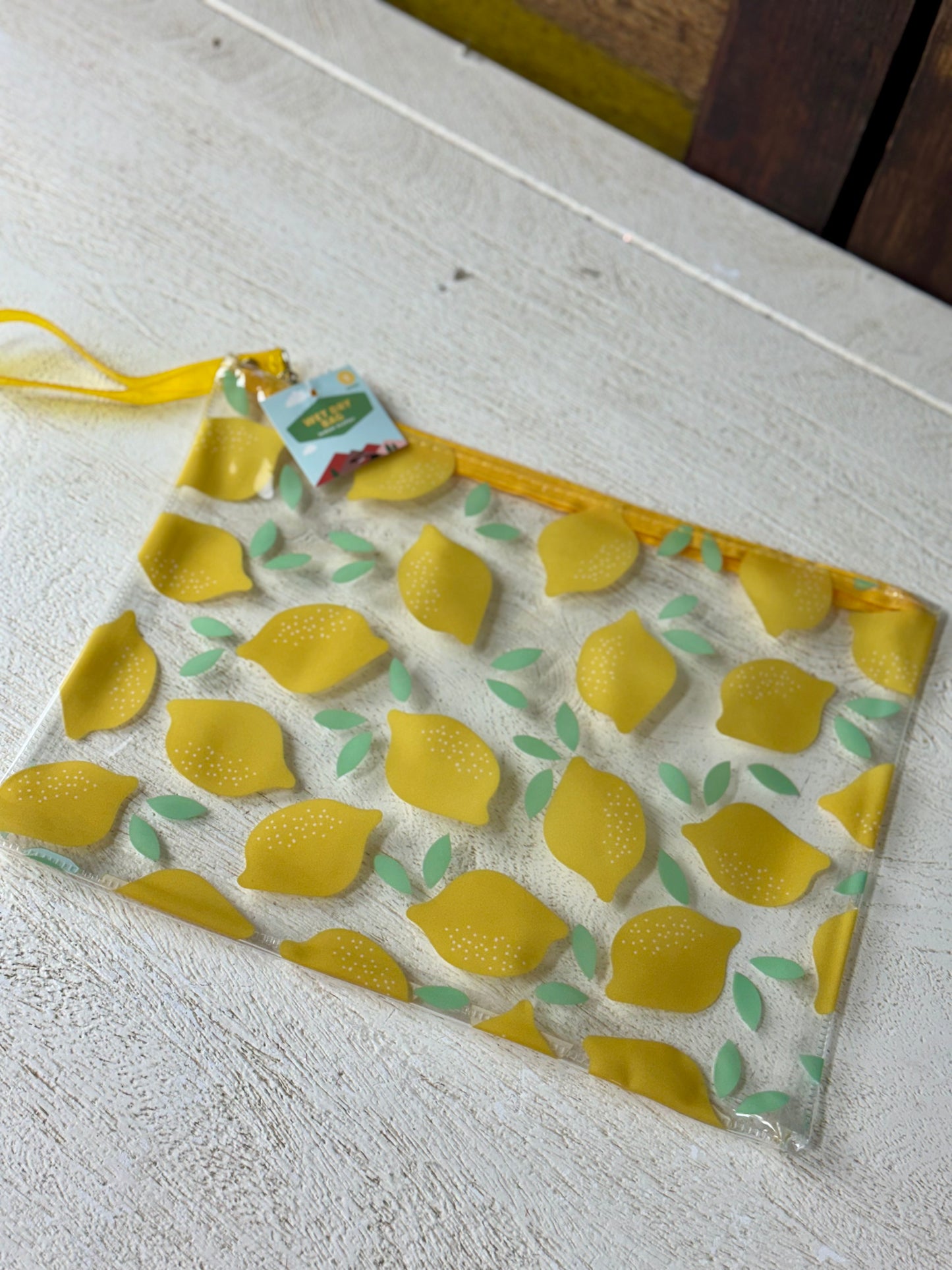 Lemon Scatter Wet Dry Bag