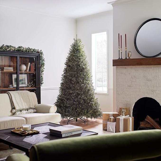 National Tree Company Artificial Dunhill Fir 7.5 Unlit Christmas Tree Open Box