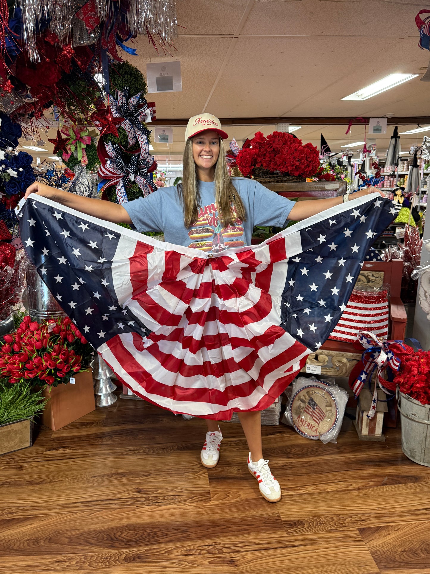 3 Foot By 6 Foot USA Bunting
