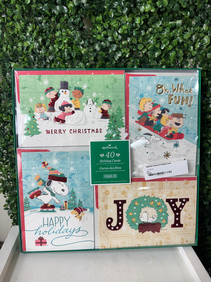 Hallmark Peanut 40 Holiday Cards