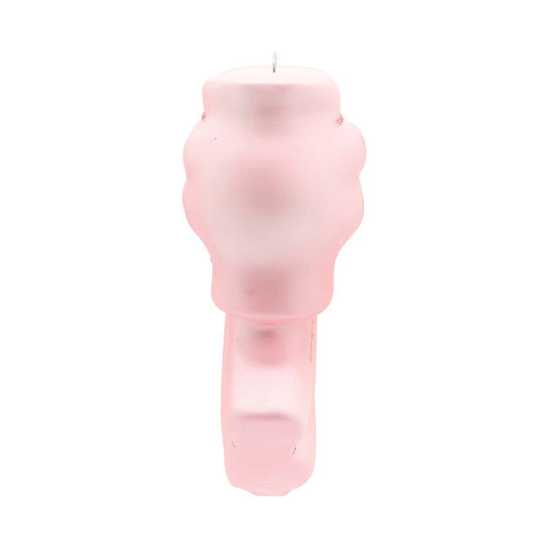 Kat & Annie Baby Pink Bow Glass Ornament