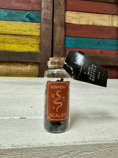 Serpent Scales Mini Potion Bottle