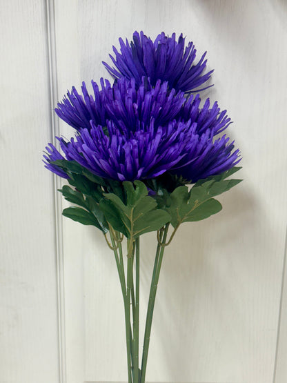 24 Inch Purple Fuji Mum Bush