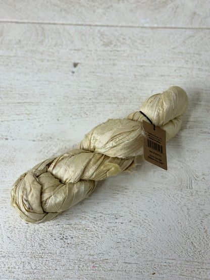 70-75 Yard Ivory Silk Ribbon