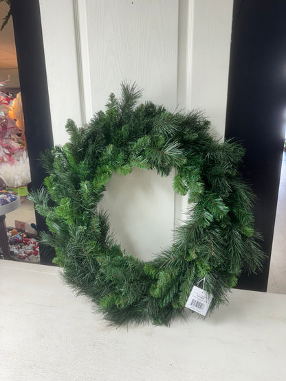 30 Inch Deluxe Evergreen Wreath