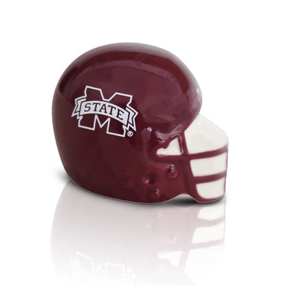 Nora Fleming Mississippi State Football Helmet Mini