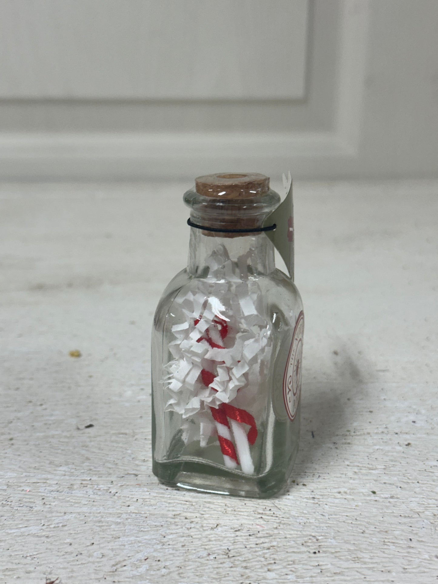 The North Pole Glass Collectible Jar