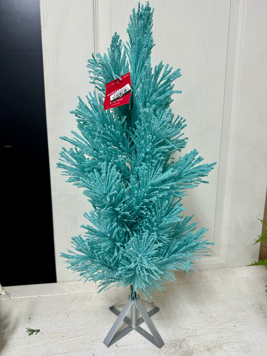 Wondershop At Target Teal Blue Table Top Mini Tree