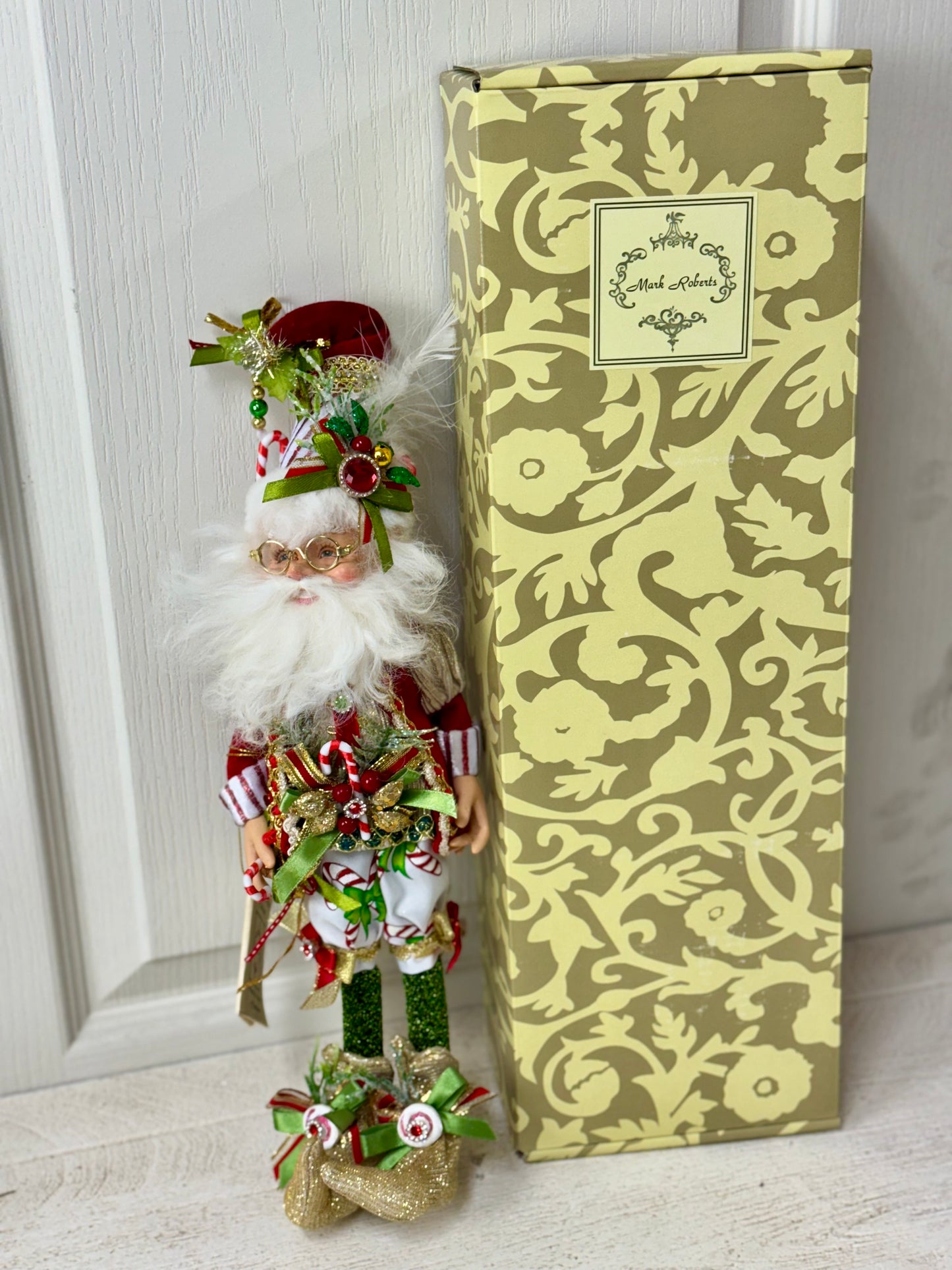 Mark Roberts 14 Inch Northpole Candy Cane Elf