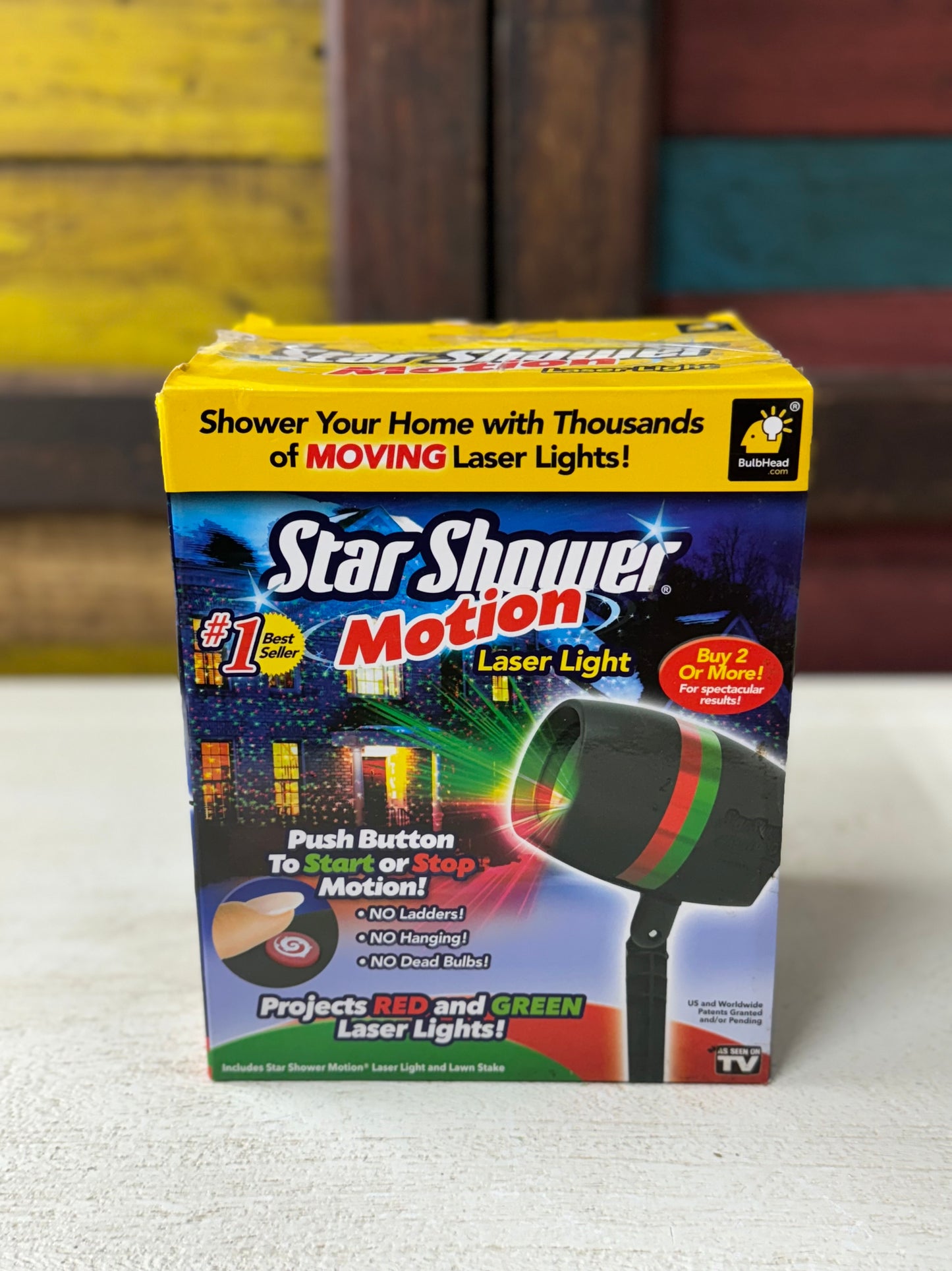 Star Shower Motion Light (Open Box)