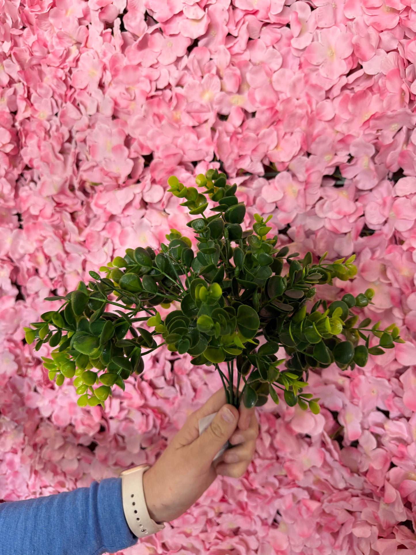 14 Inch Artificial Eucalyptus Bush