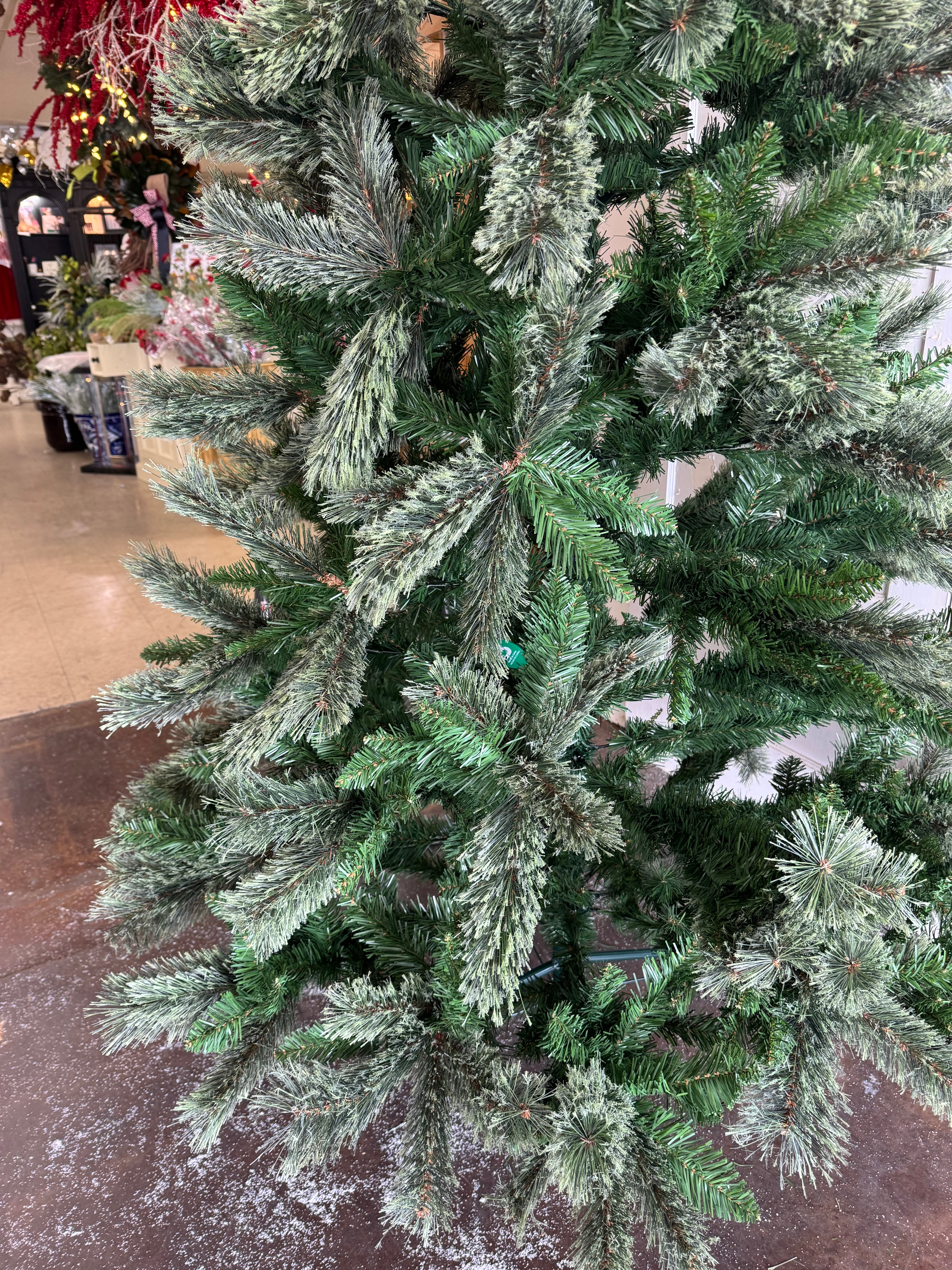 Wondershop 7.5ft virginia pine unlit Christmas offers tree