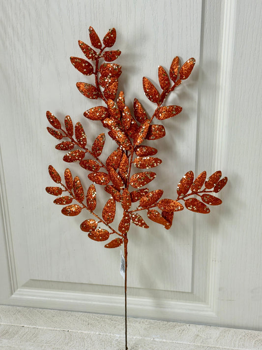 21 Inch Copper Honey Locust Spray