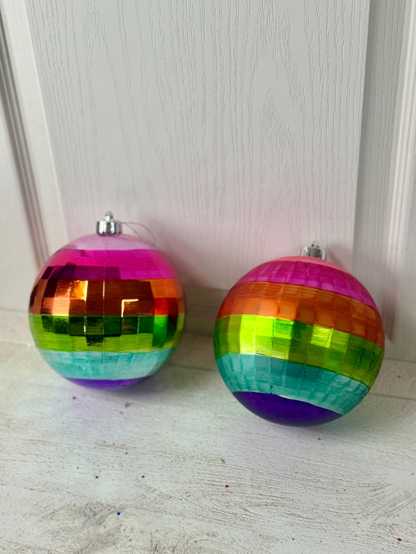 6 Inch Colorful Disco Ball Ornament