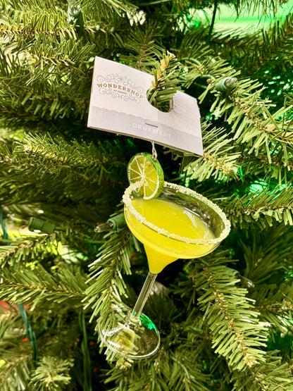 Wondershop Margarita Glass Ornament