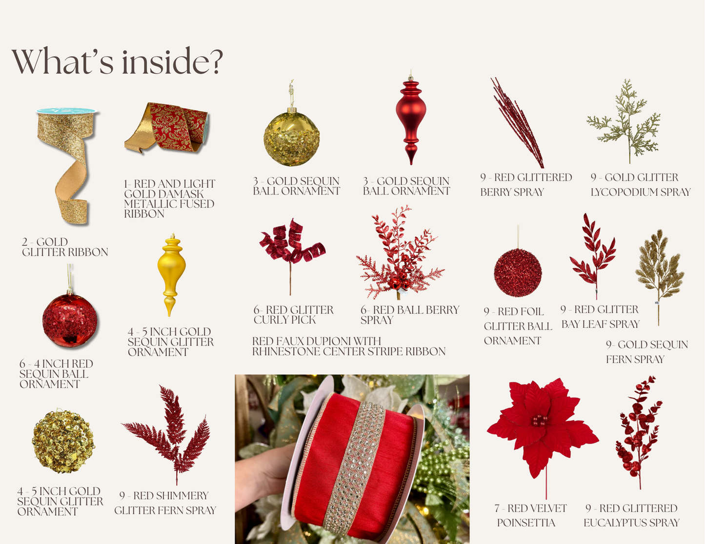 Deck Your Decor Christmas Tree Kit