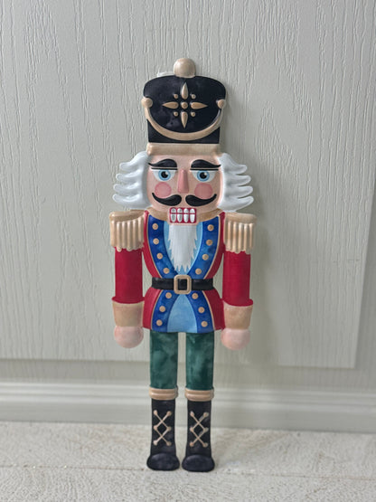 12 Inch Traditional Metal Nutcracker Sign