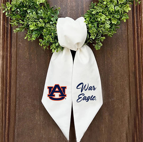 Auburn Logo Embroidered Wreath Sash
