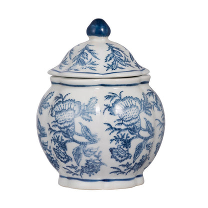 Blue And White Decorative Porcelain Jars Three Styles