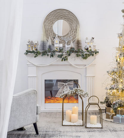 Gold King Cottage Lanterns Two Sizes