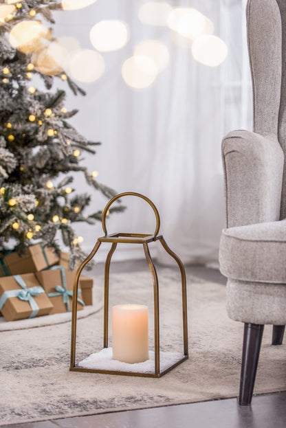 Gold King Cottage Lanterns Two Sizes