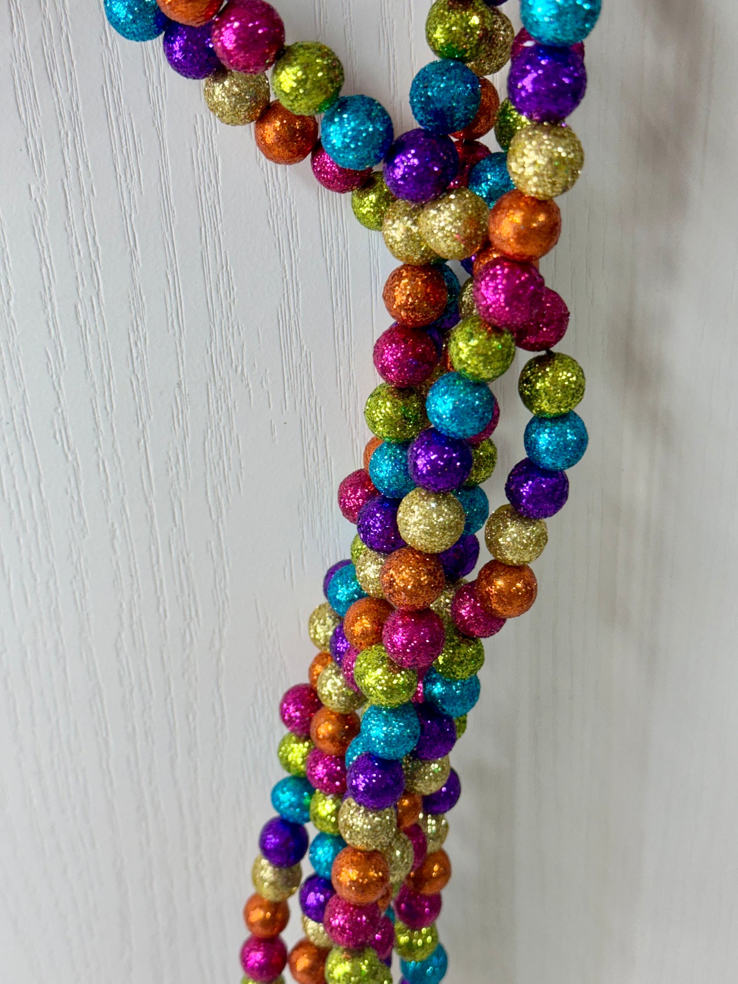 48 Inch Fiesta Hanging Glitter Ball Spray