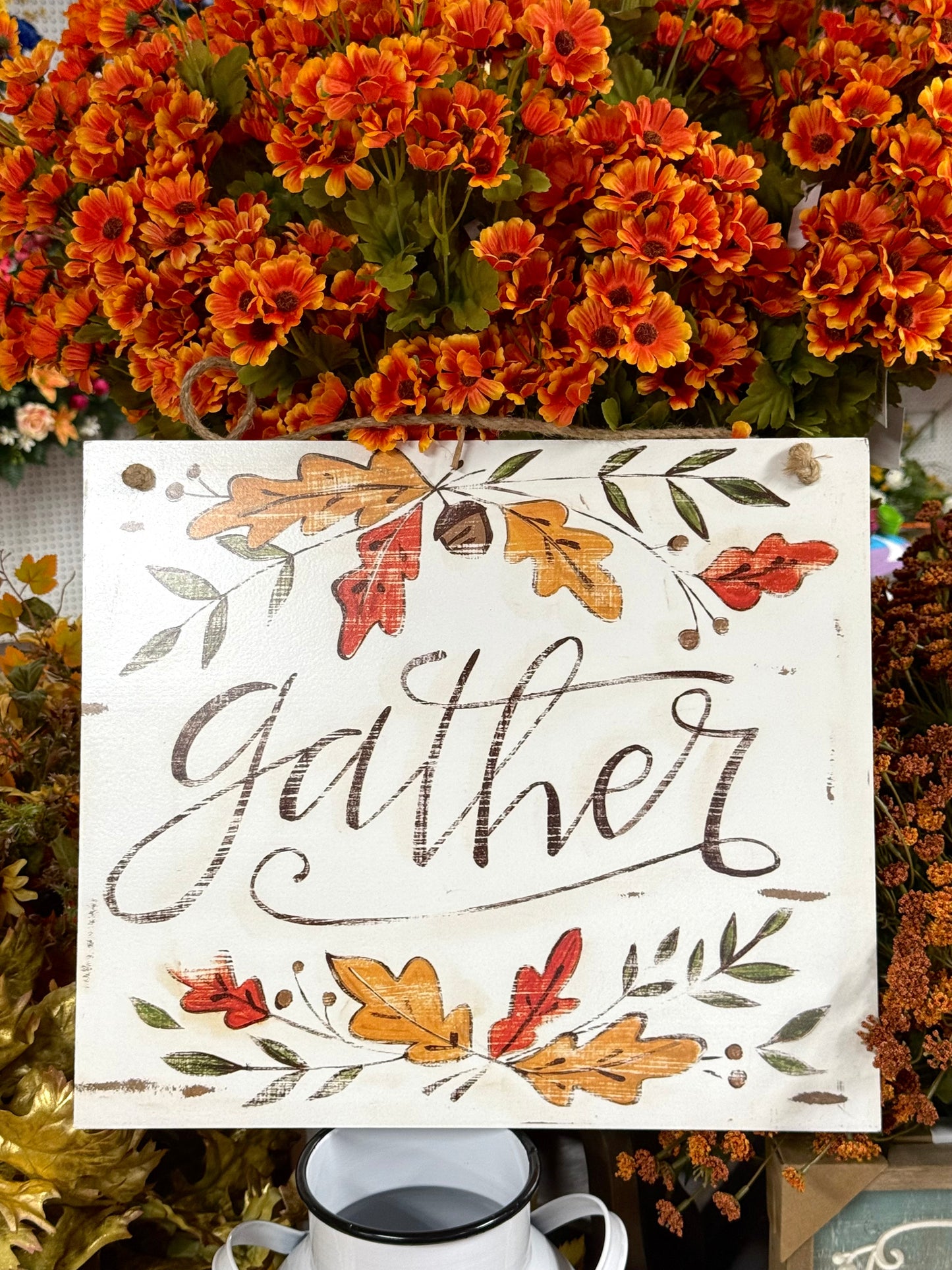 15 Inch X 1 Inch Gather Door And Wall Sign
