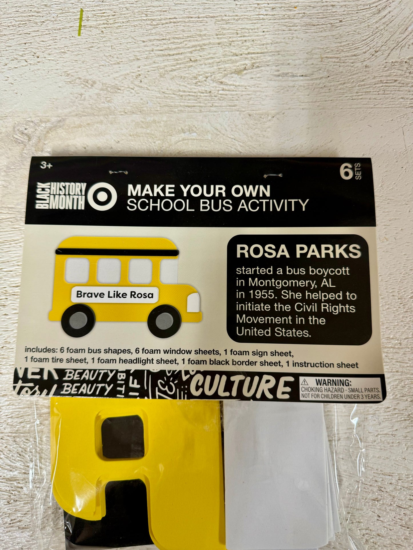 Make Your Own School Bus Activity Rosa Parks