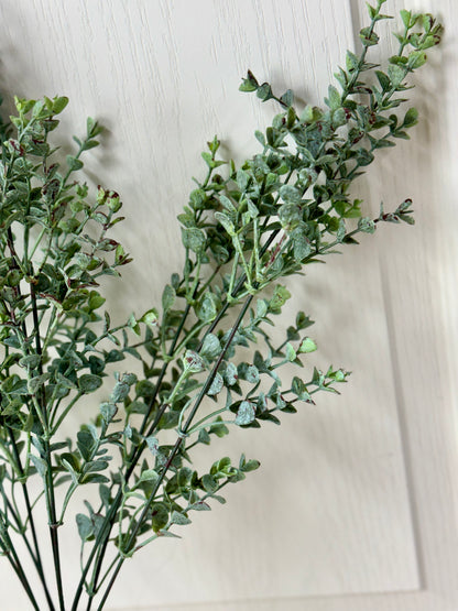 17 Inch Eucalyptus Floral Bush