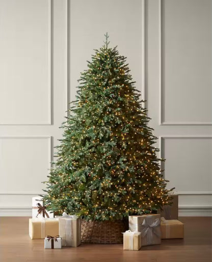 Home Decorators Collection 7.5 Foot Yorkshire Twinkling Fir LED Pre-Lit Artificial Christmas Tree Open Box