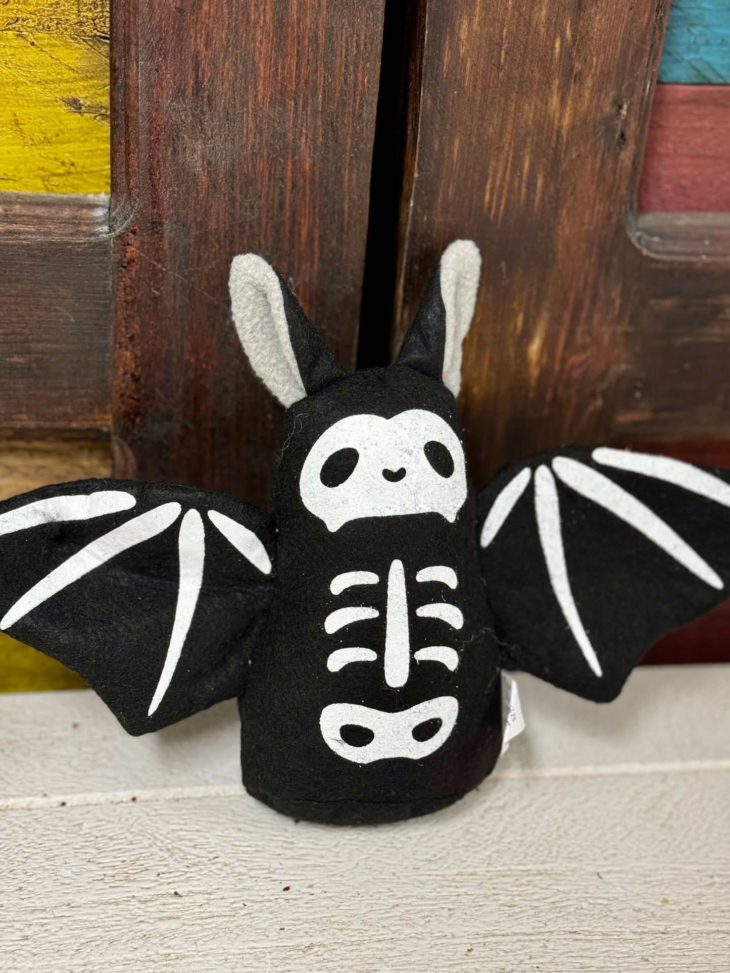 Halloween Plush Skeleton Bat