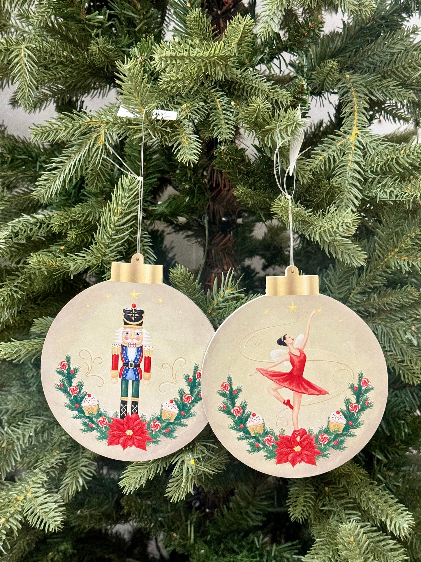5.5 Inch Double Sided Nutcracker Ornaments Two Styles
