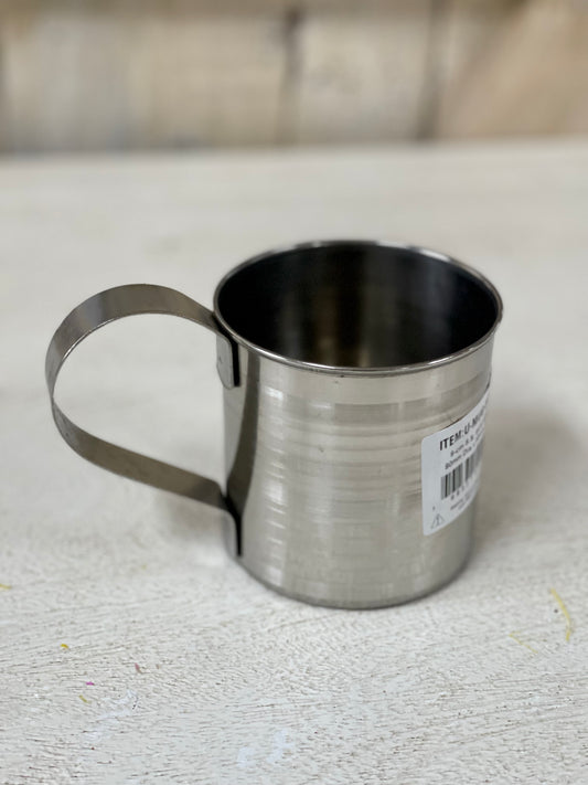 9cm Metal Mug With A Handle