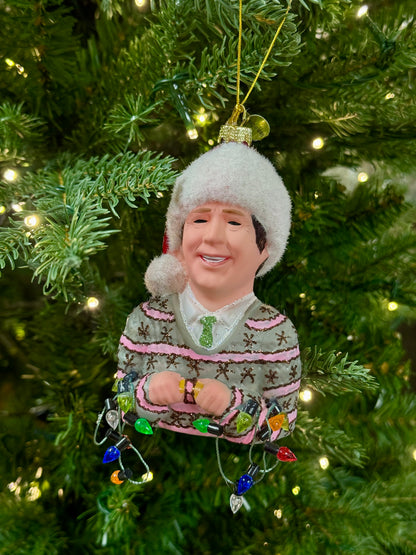 Chevy Chase Glass Ornament